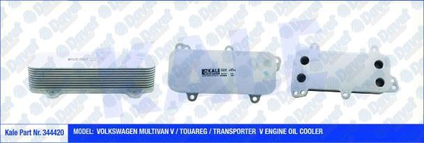 KALE 344420 Yag Sogutucu Vw Multivan V / Touareg / Transporter V (Al / Pl / Brz)